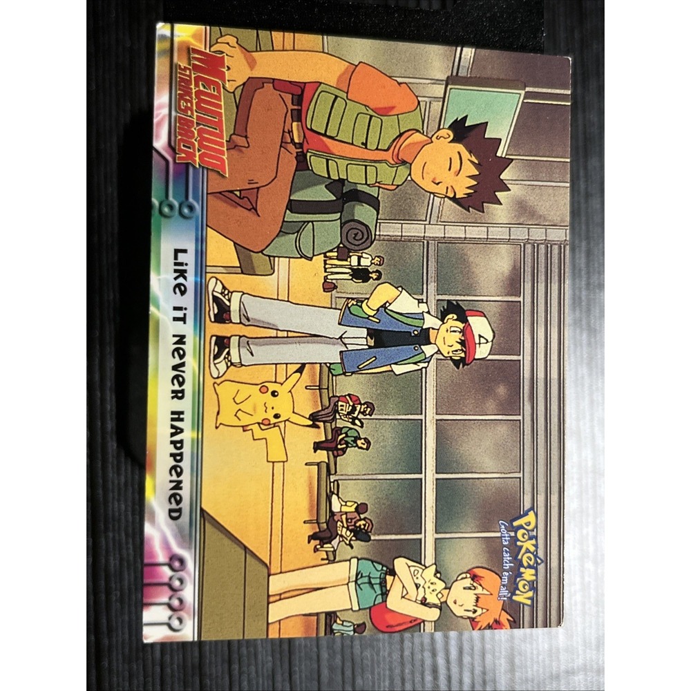 1998 Topps Pokemon Mewtwo Strikes Back Card #40 Like it Never Happened